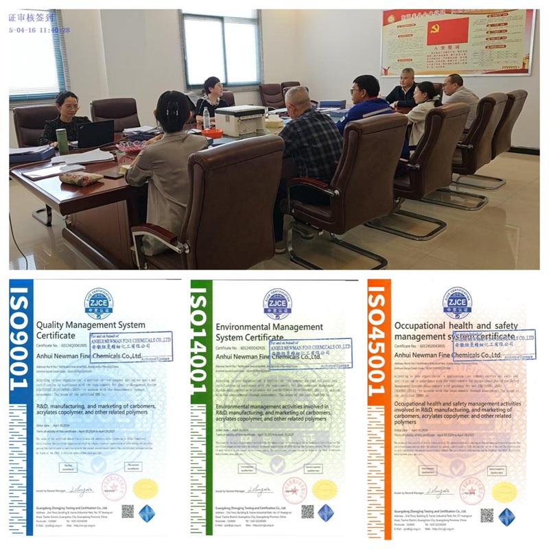 Pemulen TR-1/TR-2 polymer, ACULYN™ 28, ACULYN™ 22 ,  ACULYN™ 88, Carbomer/Carbopol Ultrez 21/20/10/30